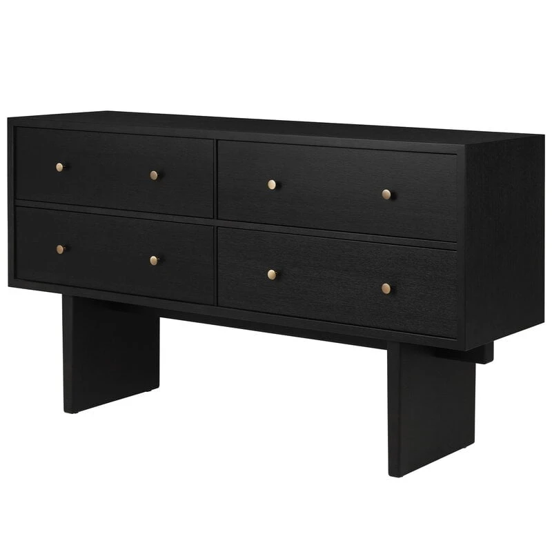GUBI Private Sideboard, Black / Brown Stained Oak 3 GUBI Private Sideboard, Black / Brown Stained Oak