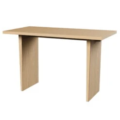 GUBI Private Desk 120 X 60 Cm, Light Stained Oak