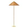 GUBI Tynell 9602 Floor Lamp, Wicker Willow 1 GUBI Tynell 9602 Floor Lamp, Wicker Willow -Gubi 9602 FloorLamp Brass WickerWillow