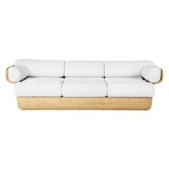 GUBI Basket 3-seater Sofa, Rattan - Lorkey 40 11 GUBI Basket 3-seater Sofa, Rattan - Lorkey 40 -Gubi Basket 3 seater Limonta Lorkey 40 1