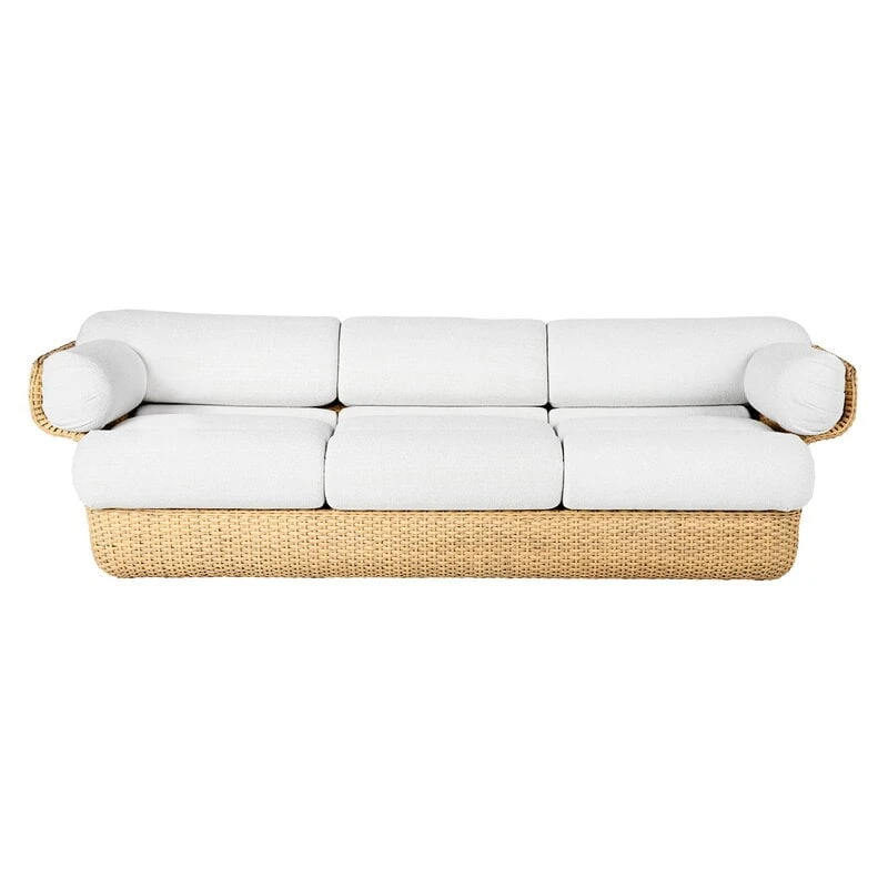 GUBI Basket 3-seater Sofa, Rattan - Lorkey 40 6 GUBI Basket 3-seater Sofa, Rattan - Lorkey 40 - Image 4
