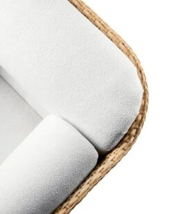 GUBI Basket Lounge Chair, Rattan - Lorkey 40 -Gubi Basket Limonta Lorkey 40 Detail