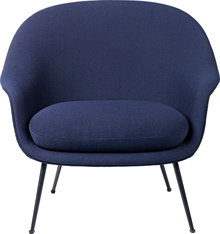 GUBI Bat Lounge Chair, Low, Vidar 3/554 - Black Base 4 GUBI Bat Lounge Chair, Low, Vidar 3/554 - Black Base - Image 2