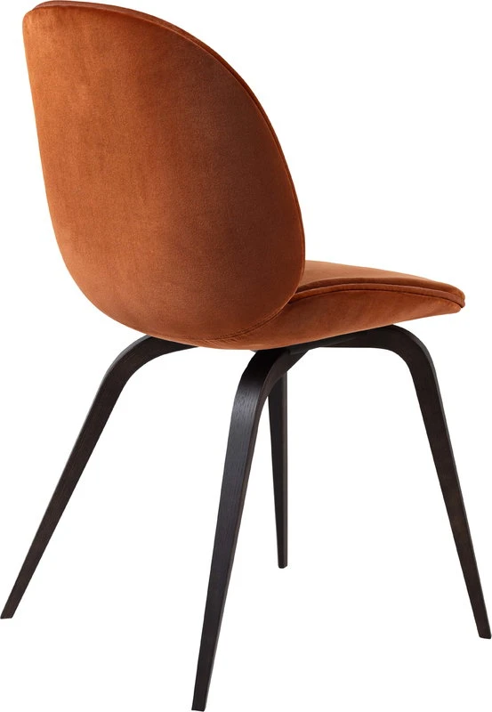 GUBI Beetle Chair, Smoked Oak - Velluto 641 4 GUBI Beetle Chair, Smoked Oak - Velluto 641 - Image 2