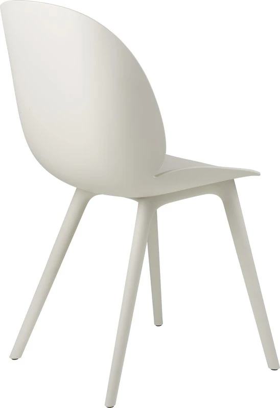GUBI Beetle Chair, Plastic Edition, Alabaster White 4 GUBI Beetle Chair, Plastic Edition, Alabaster White - Image 2