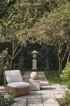 GUBI Bohemian 72 Lounge Chair, Rattan - Diagonal Boucle 007 11 GUBI Bohemian 72 Lounge Chair, Rattan - Diagonal Boucle 007 -Gubi Bohemian72 3