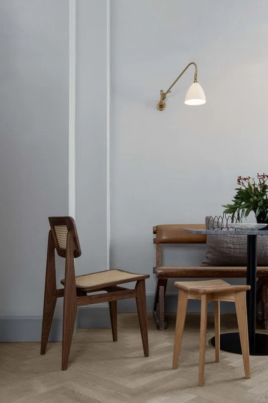 GUBI C-Chair, Cane - Oiled Walnut 7 GUBI C-Chair, Cane - Oiled Walnut - Image 5