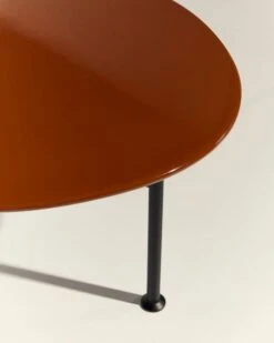 GUBI Carmel Coffee Table, 60 X 60 Cm, Black - Rock Red 12 GUBI Carmel Coffee Table, 60 X 60 Cm, Black - Rock Red -Gubi CARMEL 4