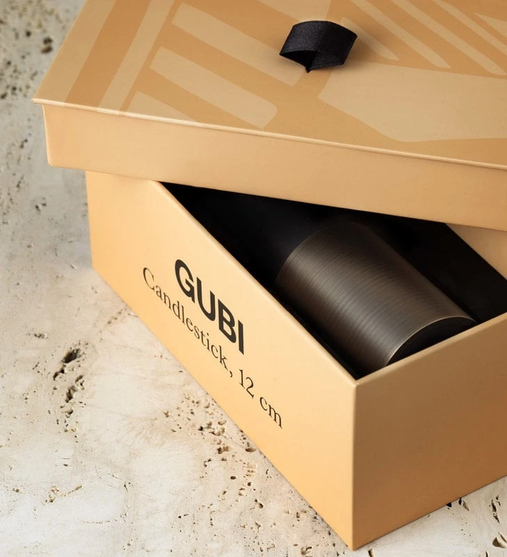 GUBI Candlestick, 12 Cm, Antique Brass 6 GUBI Candlestick, 12 Cm, Antique Brass - Image 4