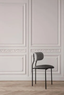 GUBI Coco Chair, Velluto 130 - Black Base 11 GUBI Coco Chair, Velluto 130 - Black Base -Gubi CocoDiningChair