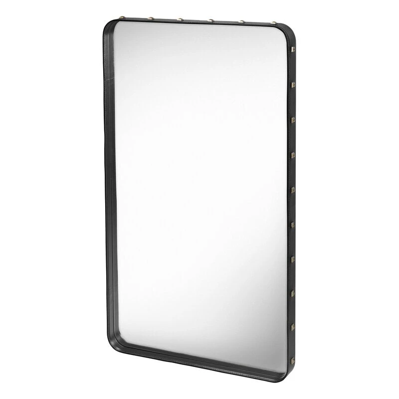 GUBI Adnet Mirror, Rectangular, 65 X 115 Cm, Black 4 GUBI Adnet Mirror, Rectangular, 65 X 115 Cm, Black - Image 2