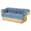 GUBI Basket 2-seater Sofa, Rattan - Sunday 002 1 GUBI Basket 2-seater Sofa, Rattan - Sunday 002 -Gubi GB10111617