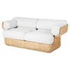 GUBI Basket 2-seater Sofa, Rattan - Lorkey 40 1 GUBI Basket 2-seater Sofa, Rattan - Lorkey 40 -Gubi GB10111618