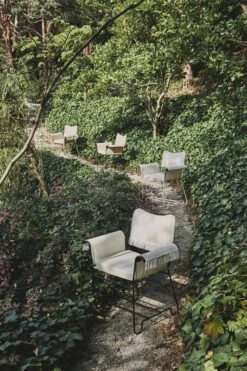 GUBI Tropique Chair With Fringes, Black - Udine 12 9 GUBI Tropique Chair With Fringes, Black - Udine 12 -Gubi GUBI Gubi Goes Al Fresco Tropique 2 2 1