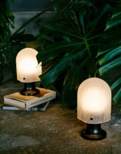 GUBI Seine Portable Lamp, Antique Brass - White -Gubi GUBI SICILIA121410220716 hero