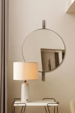 GUBI IOI Wall Mirror, 80 Cm 11 GUBI IOI Wall Mirror, 80 Cm -Gubi GravityTableLamp MategotTrolley IOIWallMirror On