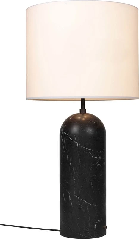 GUBI Gravity XL Floor Lamp, Low, Black Marble - White 4 GUBI Gravity XL Floor Lamp, Low, Black Marble - White - Image 2