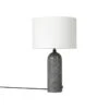 GUBI Gravity Table Lamp, Small, Grey Marble - White 2 GUBI Gravity Table Lamp, Small, Grey Marble - White -Gubi Gravity TableLamp Small GreyMarble White off