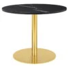 GUBI GUBI 1.0 Lounge Table, Round 80 Cm, Brass - Black Marble 2 GUBI GUBI 1.0 Lounge Table, Round 80 Cm, Brass - Black Marble -Gubi Gubi21 10 80x60 round1 SM