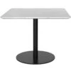 GUBI GUBI 1.0 Lounge Table, 80x80 Cm, Black - White Marble -Gubi Gubi21 10 80x80 1 SM