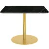 GUBI GUBI 1.0 Lounge Table, 80x80 Cm, Brass - Black Marble 1 GUBI GUBI 1.0 Lounge Table, 80x80 Cm, Brass - Black Marble -Gubi Gubi21 10 80x80 3 SM
