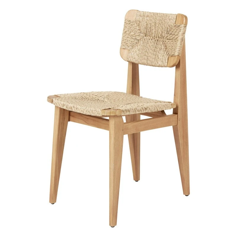 GUBI C-Chair Outdoor, Natural - Teak 3 GUBI C-Chair Outdoor, Natural - Teak
