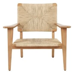 GUBI F-Chair Outdoor Lounge Chair, Natural - Teak 10 GUBI F-Chair Outdoor Lounge Chair, Natural - Teak -Gubi Gubi 10086059 FRT F Chair LoungeChair Outdoor