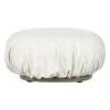 GUBI Pacha Outdoor Ottoman Cover, White 1 GUBI Pacha Outdoor Ottoman Cover, White -Gubi Gubi 10092591 FRT Pacha Outdoor Ottoman Cover ee