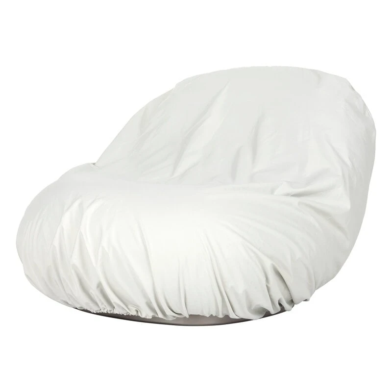 GUBI Pacha Outdoor Lounge Chair Cover, White 3 GUBI Pacha Outdoor Lounge Chair Cover, White