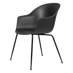 GUBI Bat Chair, Conic Matt Black - Black
