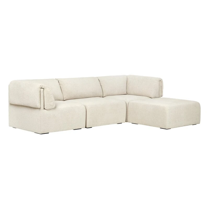 GUBI Wonder Sofa With Chaise Longue, 280 X 185 Cm, Mumble 02 4 GUBI Wonder Sofa With Chaise Longue, 280 X 185 Cm, Mumble 02 - Image 2