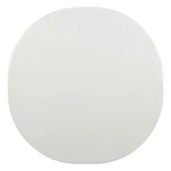 GUBI Carmel Coffee Table, 75 X 75 Cm, Black - Clam White 10 GUBI Carmel Coffee Table, 75 X 75 Cm, Black - Clam White -Gubi Gubi 2023 DTL Carmel Medium 75x75 Clam White