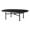 GUBI Carmel Coffee Table, 87,5 X 70 Cm, Black - Midnight Black 2 GUBI Carmel Coffee Table, 87,5 X 70 Cm, Black - Midnight Black -Gubi Gubi 2023 F3Q Carmel Large 875x70 Midnight Black