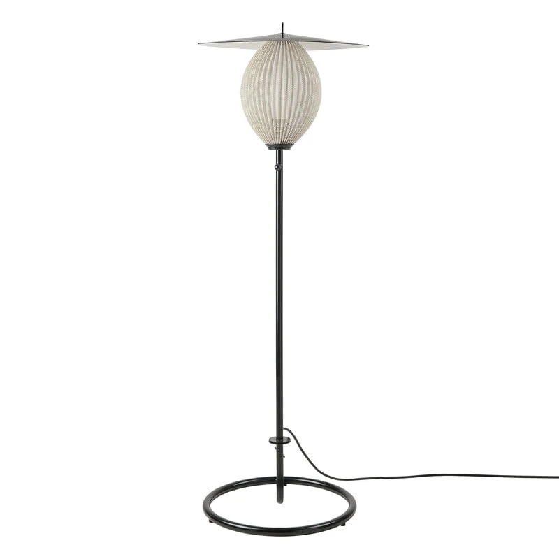 GUBI Satellite Outdoor Floor Lamp, Black - Cream White 3 GUBI Satellite Outdoor Floor Lamp, Black - Cream White