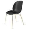 GUBI Beetle Chair, Brass - Black 2 GUBI Beetle Chair, Brass - Black -Gubi Gubi Beetle messinki musta