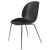 GUBI Beetle Chair, Black Chrome - Black 1 GUBI Beetle Chair, Black Chrome - Black -Gubi Gubi Beetle mustakromi musta