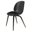 GUBI Beetle Chair, Smoked Oak - Black 2 GUBI Beetle Chair, Smoked Oak - Black -Gubi Gubi Beetle savusttammi musta