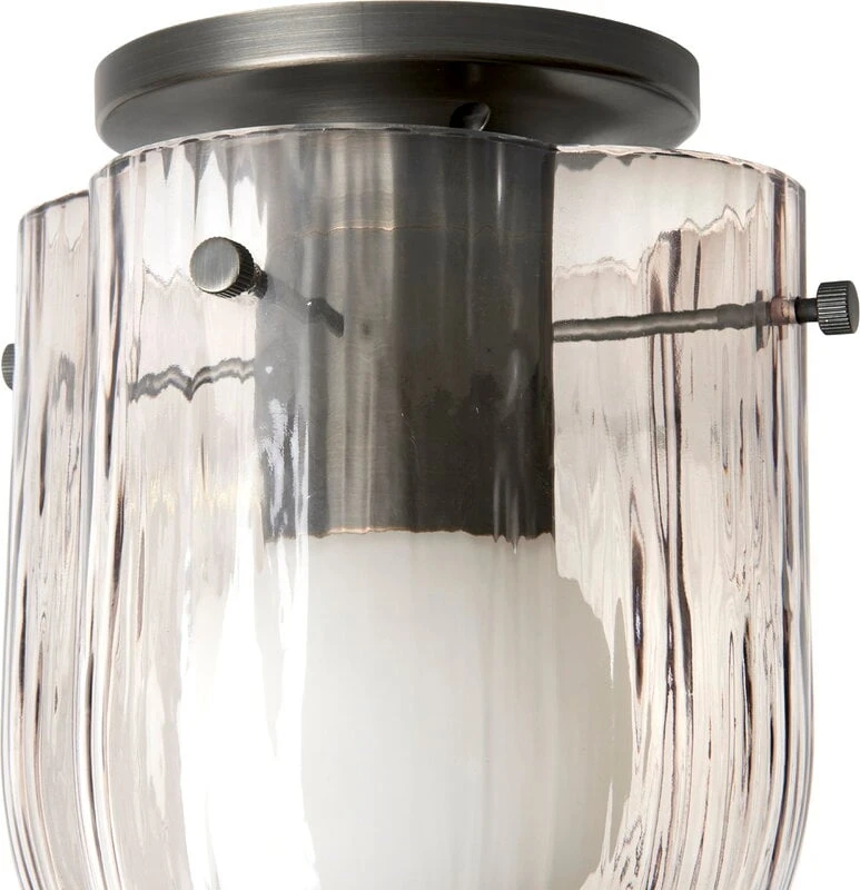 GUBI Seine Ceiling Lamp, Antique Brass - Smoke 4 GUBI Seine Ceiling Lamp, Antique Brass - Smoke - Image 2