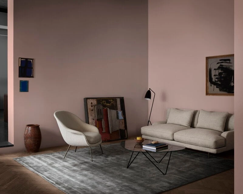 GUBI Flaneur 2-seater Sofa, Antique Brass - Indianskop 15 6 GUBI Flaneur 2-seater Sofa, Antique Brass - Indianskop 15 - Image 4