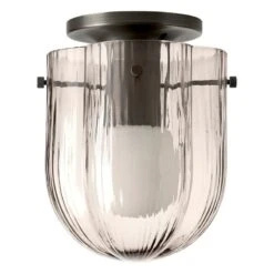 GUBI Seine Ceiling Lamp, Antique Brass - Smoke