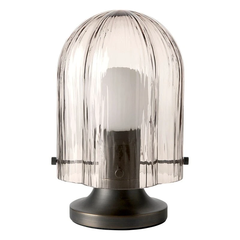 GUBI Seine Table Lamp, Antique Brass - Smoke 3 GUBI Seine Table Lamp, Antique Brass - Smoke