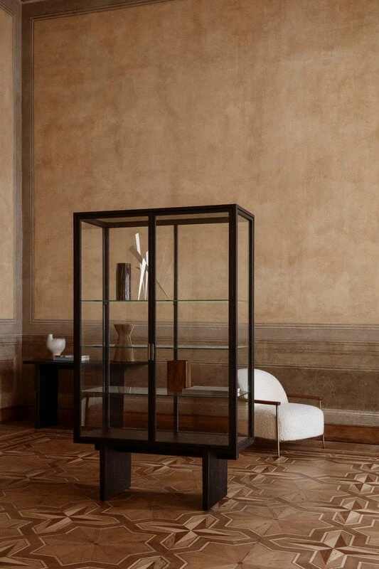 GUBI Private Vitrine, Black / Brown Stained Oak 8 GUBI Private Vitrine, Black / Brown Stained Oak - Image 6