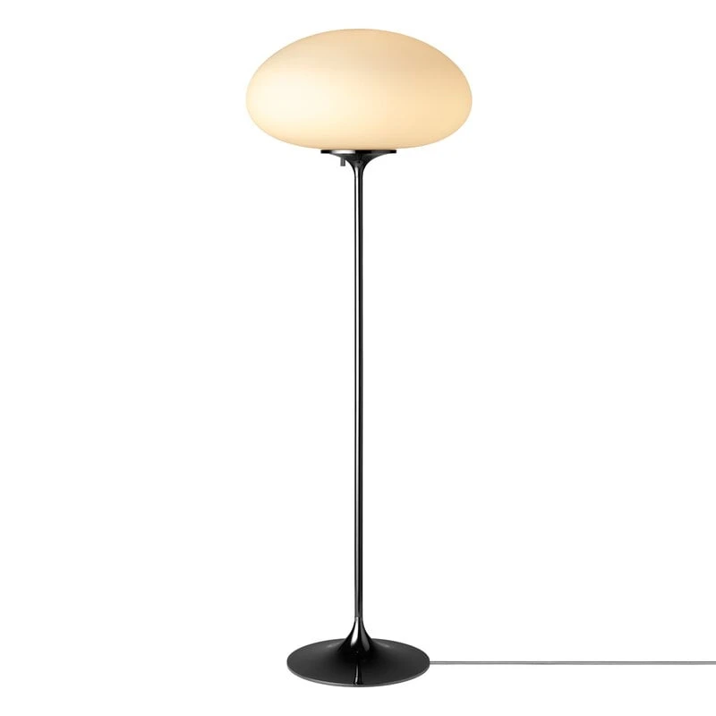 GUBI Stemlite Floor Lamp, 110 Cm, Dimmable, Black Chrome 3 GUBI Stemlite Floor Lamp, 110 Cm, Dimmable, Black Chrome - Image 2