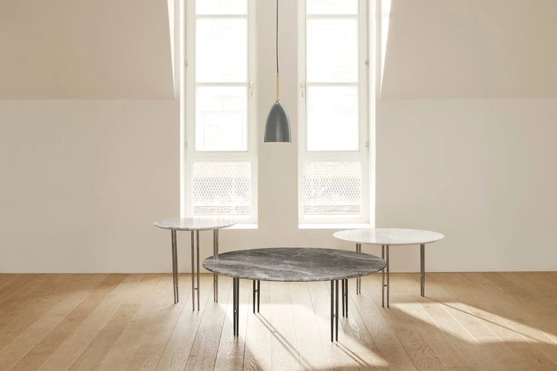 GUBI Gräshoppa Pendant Lamp, Blue Grey 4 GUBI Gräshoppa Pendant Lamp, Blue Grey - Image 2