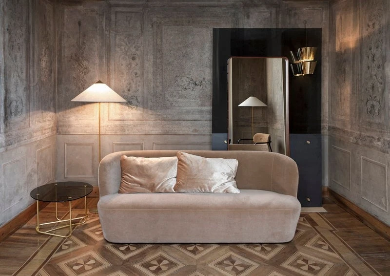 GUBI F.A. 33 Mirror, 70 X 146 Cm, Polished Brass 6 GUBI F.A. 33 Mirror, 70 X 146 Cm, Polished Brass - Image 4