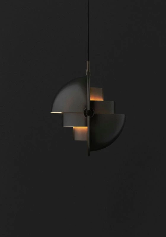GUBI Multi-Lite Pendant, Small, Black Brass 6 GUBI Multi-Lite Pendant, Small, Black Brass - Image 4