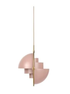 GUBI Multi-Lite Pendant, Brass - Rose Dust 10 GUBI Multi-Lite Pendant, Brass - Rose Dust -Gubi MultiLite Pendant Brass Pink 2 Off