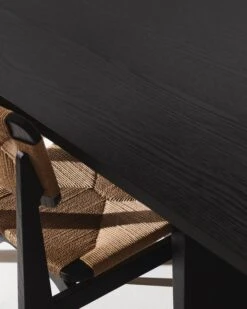 GUBI Private Dining Table, 320 X 100 Cm, Black / Brown Stained Ash -Gubi PRIVATE DINING TABLE CONCEPT FALL 22 08