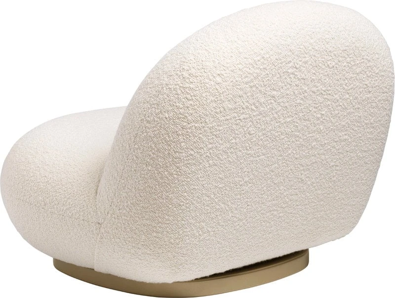 GUBI Pacha Lounge Chair, Karakorum 001 - Pearl Gold 5 GUBI Pacha Lounge Chair, Karakorum 001 - Pearl Gold - Image 3