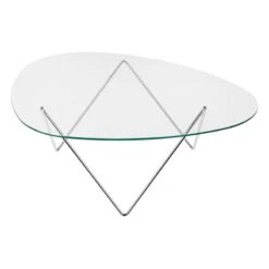 GUBI Pedrera Coffee Table, Chrome